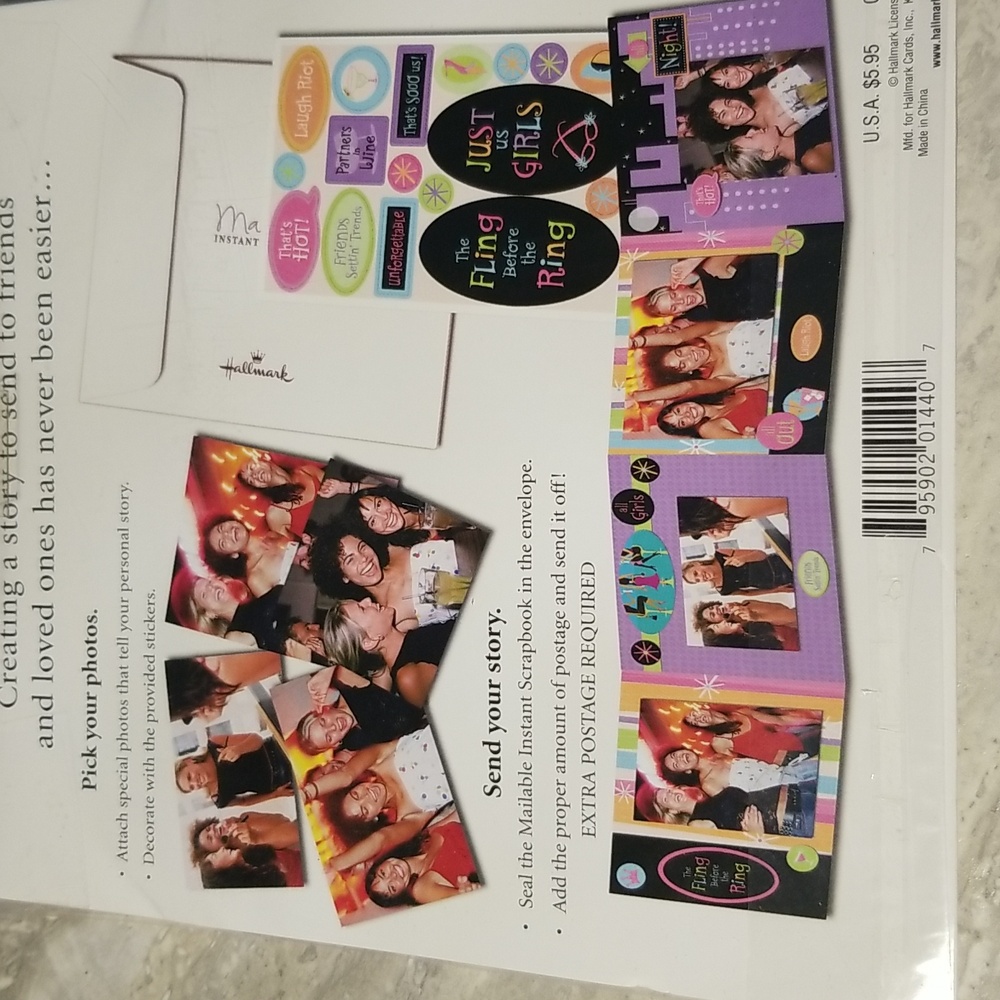 Hallmark Mailable Instant Scrapbook - Picture 2 of 3